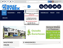 Tablet Screenshot of naszrynek.pl